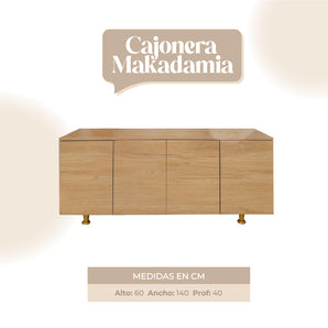 Cajonera Makadamia